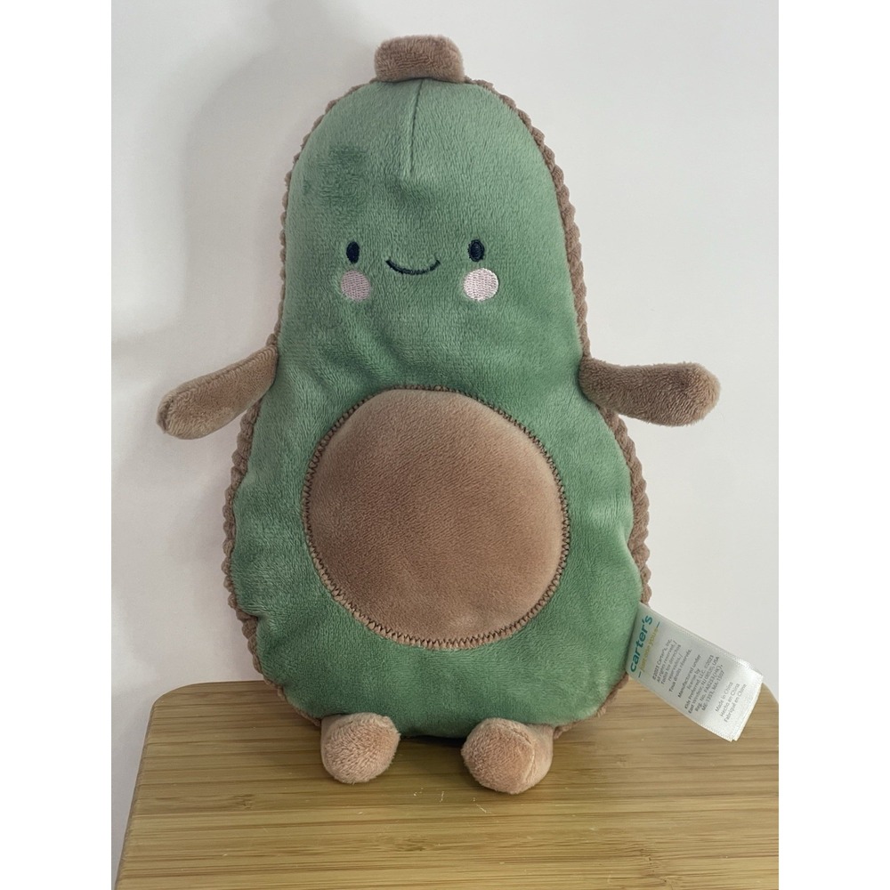Carters Just One You Plush AVOCADO Security‎ Lovey Toy Target #68288